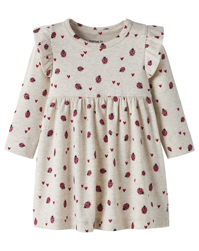 Name It - NBFHaline Kleid - Peyote Melange